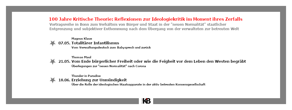 100 Jahre Kritische Theorie: Reflexionen zur Ideologiekritik im Moment ihres&nbsp;Zerfalls